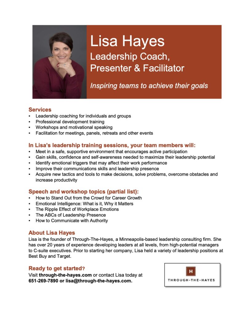 Lynne Beverly Strang | Lisa Hayes, Leadership Coach